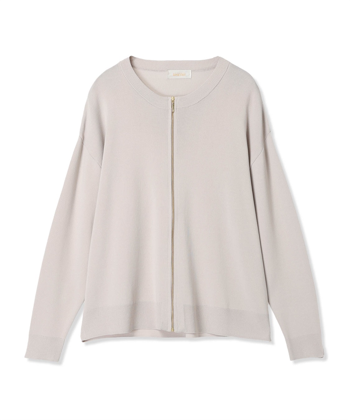 A/C DESIGN BY ALPHA CUBIC ニットブルゾン【洗える】_sub_13