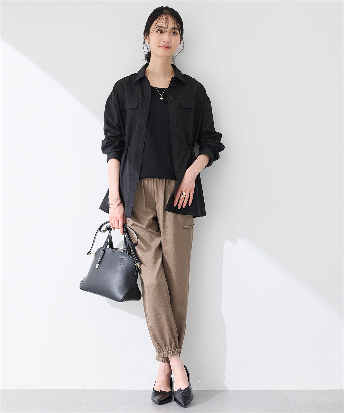 A/C DESIGN BY ALPHA CUBIC リネンミックスシャツジャケット_sub_2