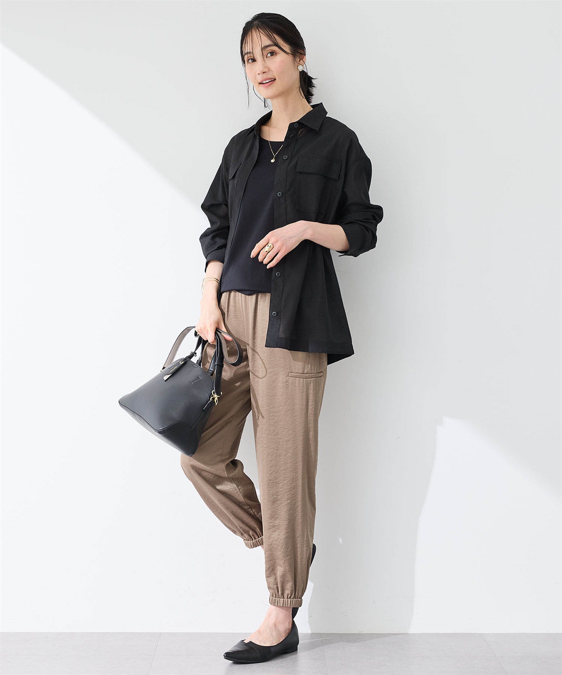 A/C DESIGN BY ALPHA CUBIC リネンミックスシャツジャケット_sub_3