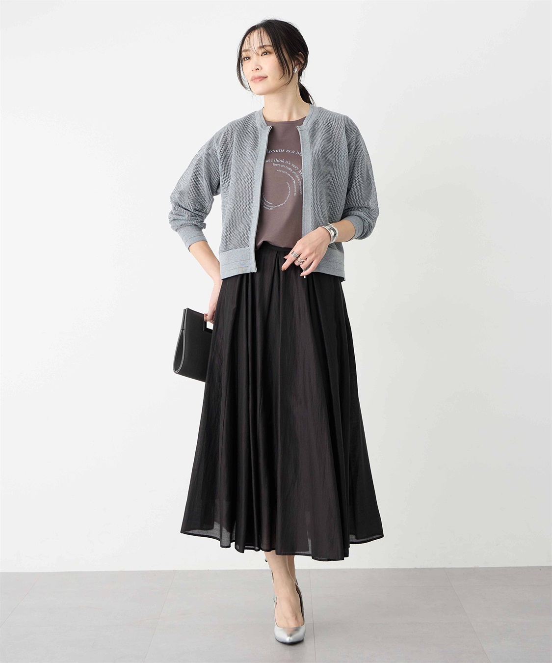 A/C DESIGN BY ALPHA CUBIC メッシュニットブルゾン【手洗い可能】_sub_7