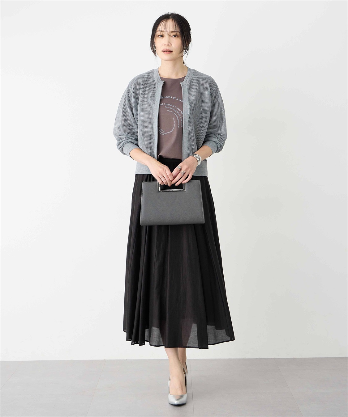 A/C DESIGN BY ALPHA CUBIC メッシュニットブルゾン【手洗い可能】_sub_8