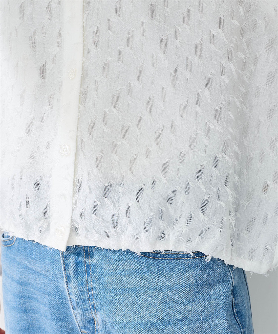 ネージュ新品シャカシャカブルゾン JEANASIS｜ラメカットジャガードショートプルオーバー | Rakuten