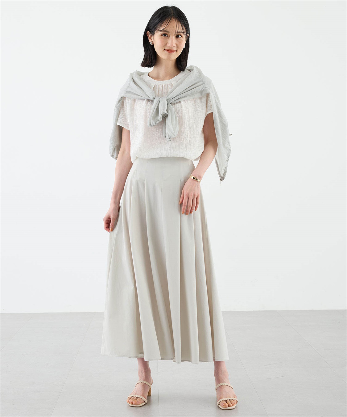 A/C DESIGN BY ALPHA CUBIC シアーワッシャーブルゾン【接触冷感】_sub_10