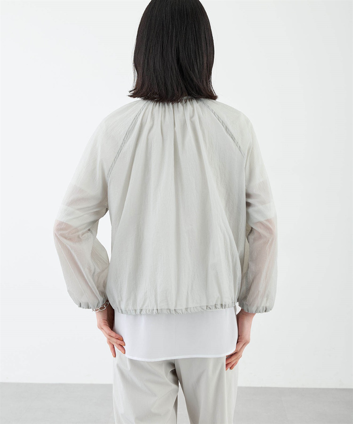 A/C DESIGN BY ALPHA CUBIC シアーワッシャーブルゾン【接触冷感】_sub_12