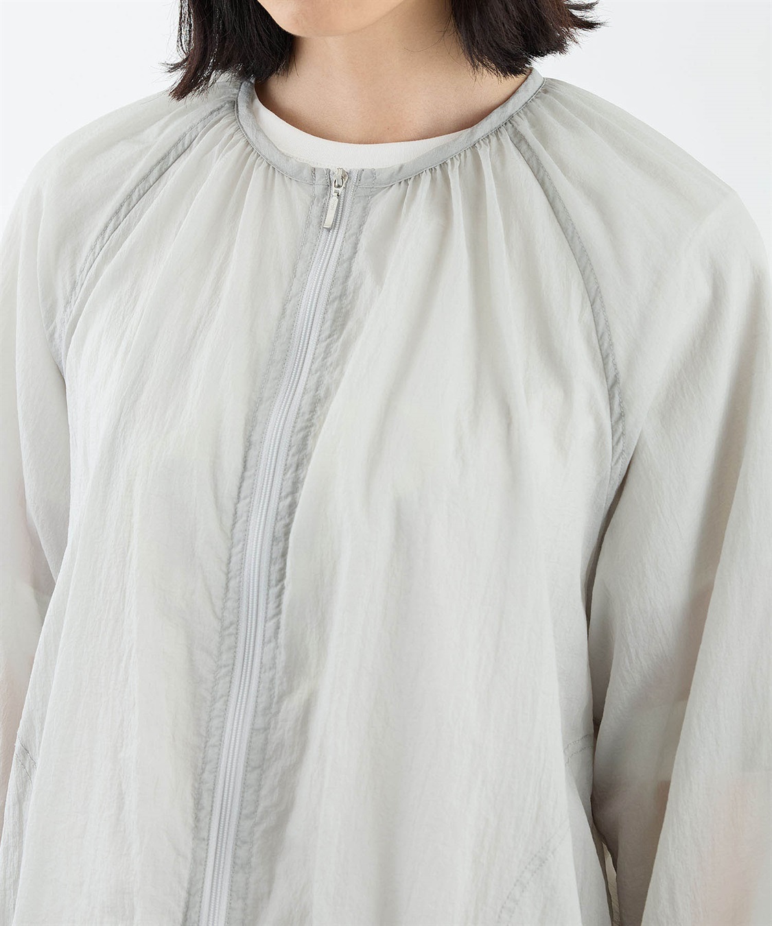 A/C DESIGN BY ALPHA CUBIC シアーワッシャーブルゾン【接触冷感】_sub_13