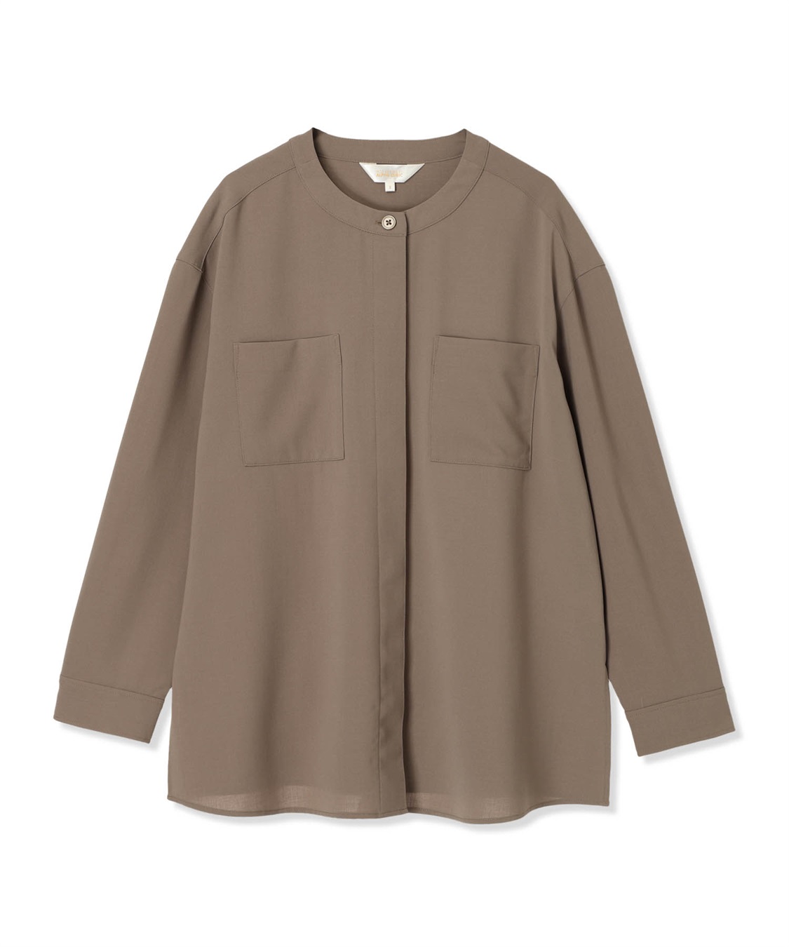 A/C DESIGN BY ALPHA CUBIC 【美モーション】ストレッチノーカラーシャツジャケット【接触冷感・UVカット】_sub_18