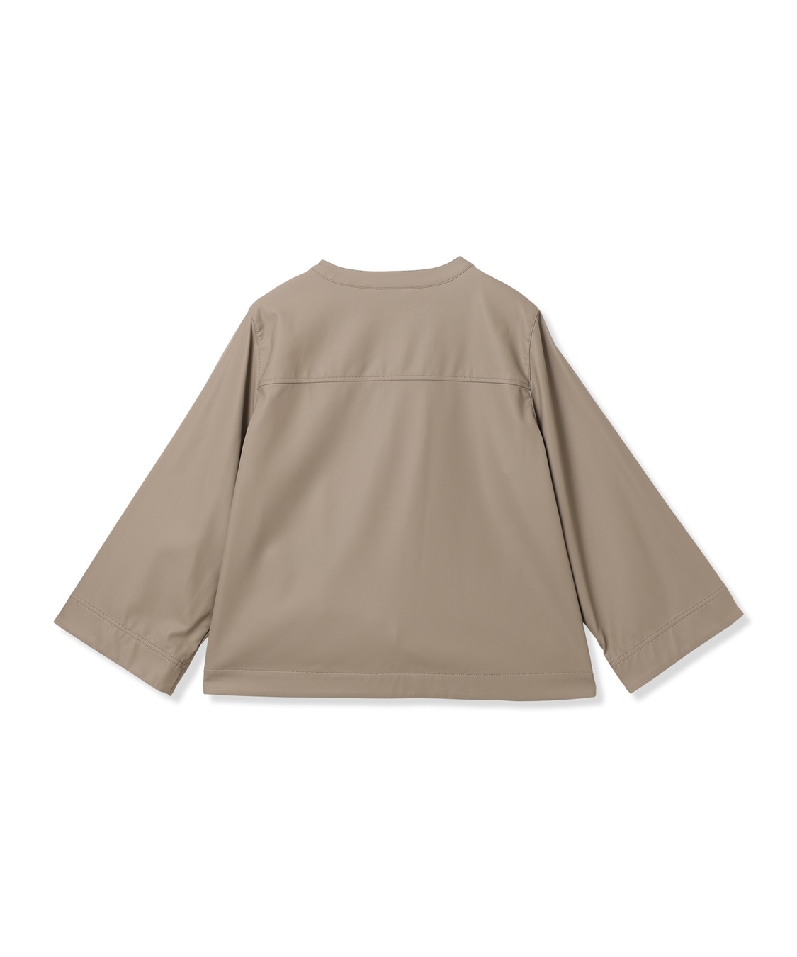 A/C DESIGN BY ALPHA CUBIC エコレザーノーカラージャケット_sub_15