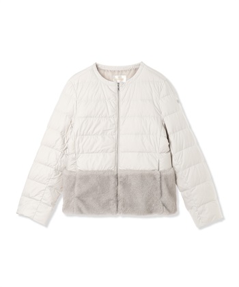 A/C DESIGN BY ALPHA CUBIC ファー付きライトショートダウン【軽量・ハンドウォッシャブル】_subthumb_17