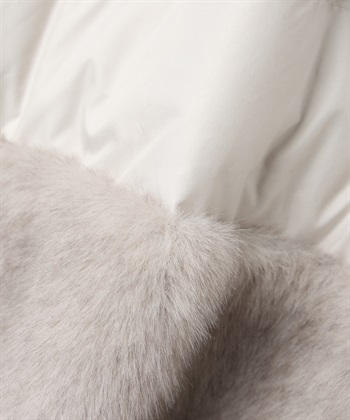 A/C DESIGN BY ALPHA CUBIC ファー付きライトショートダウン【軽量・ハンドウォッシャブル】_subthumb_23