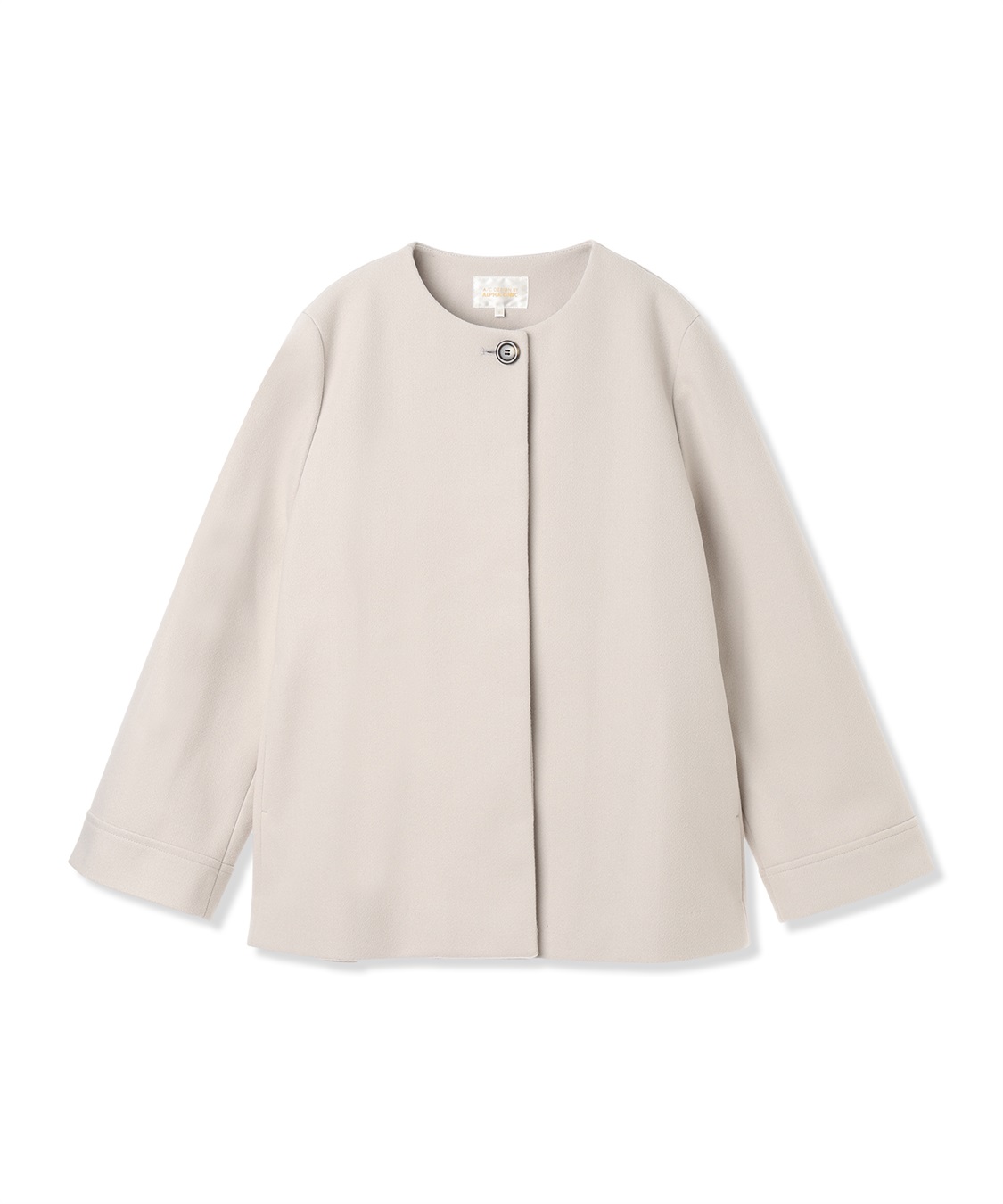 A/C DESIGN BY ALPHA CUBIC ノーカラーショートコート【軽量】_sub_18