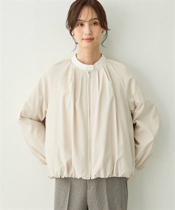 A/C DESIGN BY ALPHA CUBIC スーパーウォーム中綿ジップブルゾン【機能中綿・はっ水・軽量】_subthumb_1