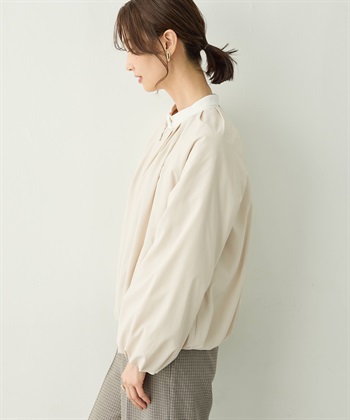 A/C DESIGN BY ALPHA CUBIC スーパーウォーム中綿ジップブルゾン【機能中綿・はっ水・軽量】_subthumb_2