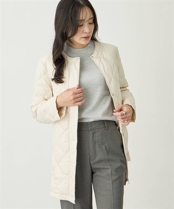 A/C DESIGN BY ALPHA CUBIC ライトダウンキルトコート【軽量・はっ水・ハンドウォッシャブル】_subthumb_5