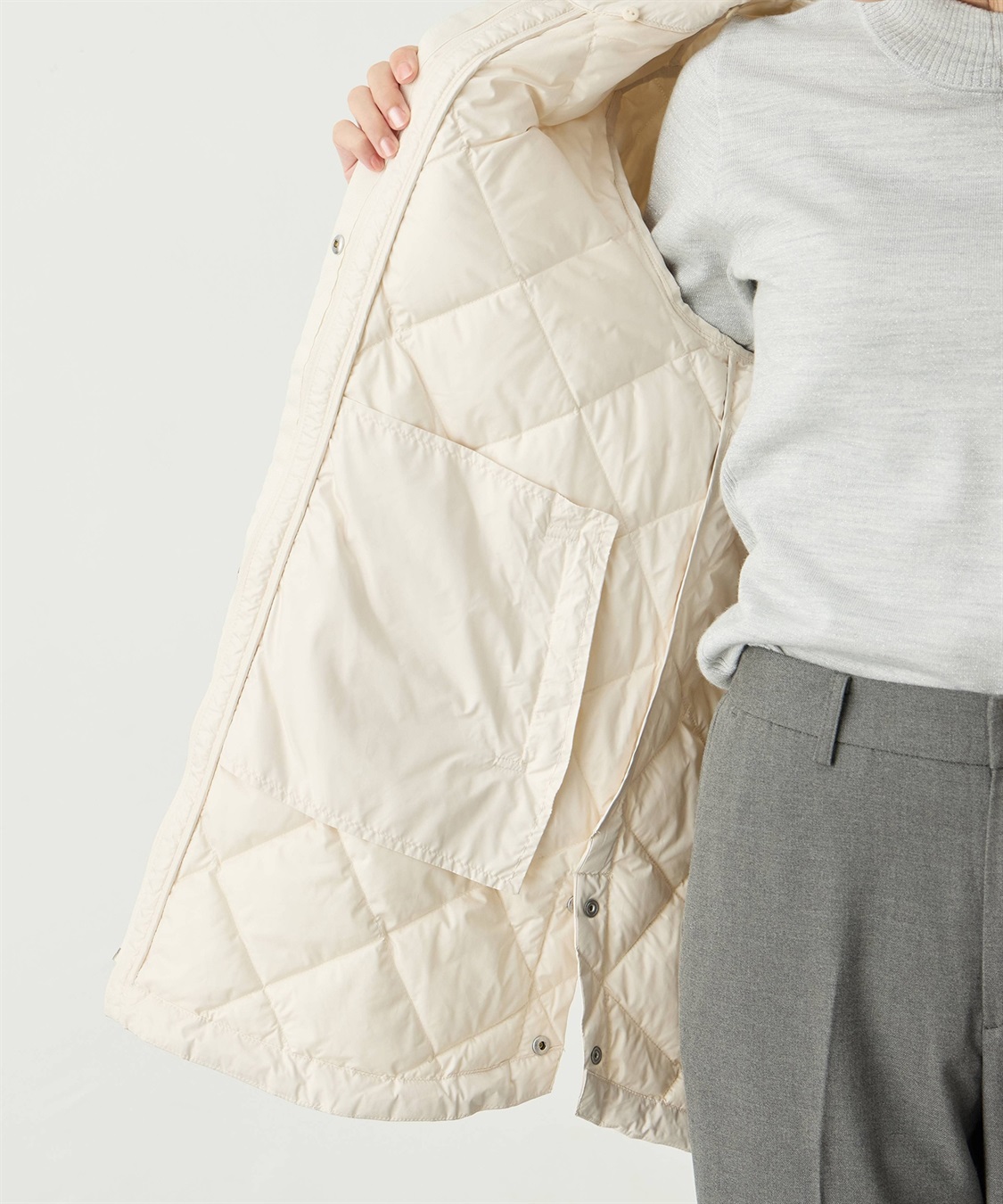 A/C DESIGN BY ALPHA CUBIC ライトダウンキルトコート【軽量・はっ水・ハンドウォッシャブル】_sub_7