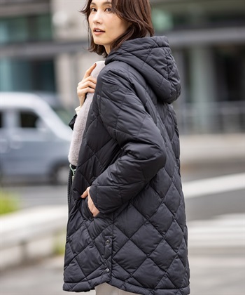 A/C DESIGN BY ALPHA CUBIC ライトダウンキルトコート【軽量・はっ水・ハンドウォッシャブル】_subthumb_10