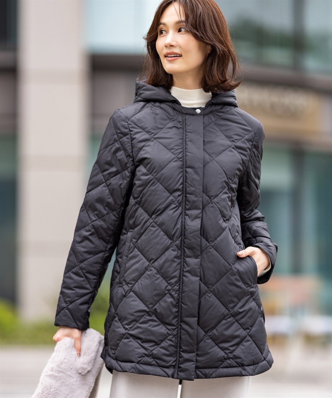 A/C DESIGN BY ALPHA CUBIC ライトダウンキルトコート【軽量・はっ水・ハンドウォッシャブル】_sub_11