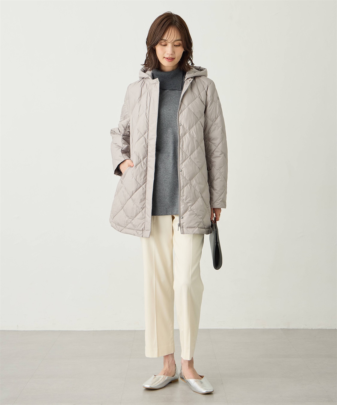 A/C DESIGN BY ALPHA CUBIC ライトダウンキルトコート【軽量・はっ水・ハンドウォッシャブル】_sub_13