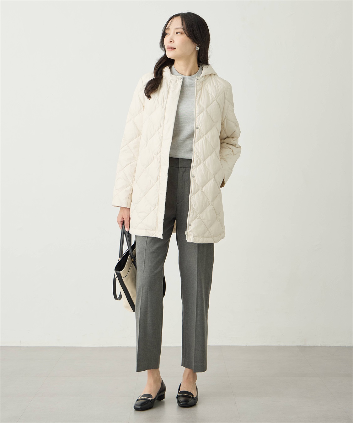 A/C DESIGN BY ALPHA CUBIC ライトダウンキルトコート【軽量・はっ水・ハンドウォッシャブル】_sub_15