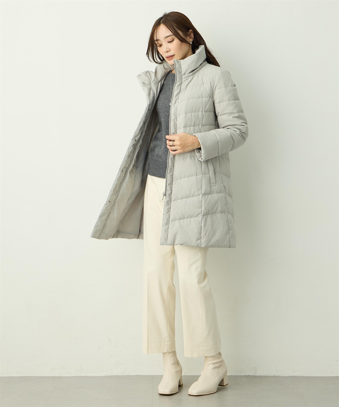 A/C DESIGN BY ALPHA CUBIC ロングダウンコート_sub_12