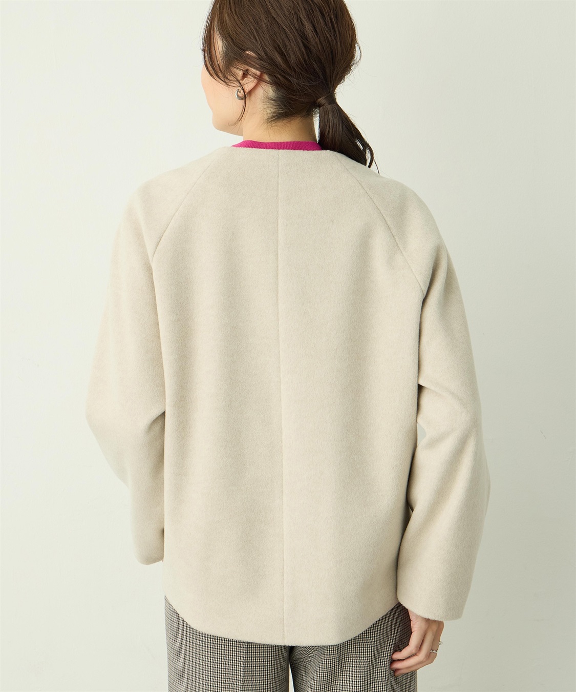 A/C DESIGN BY ALPHA CUBIC ジップギャザーブルゾン_sub_5