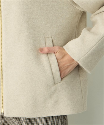 A/C DESIGN BY ALPHA CUBIC ジップギャザーブルゾン_subthumb_16