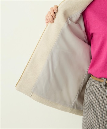 A/C DESIGN BY ALPHA CUBIC ジップギャザーブルゾン_subthumb_18