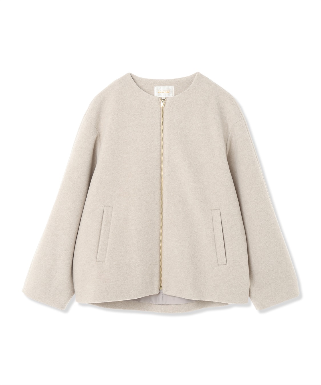 A/C DESIGN BY ALPHA CUBIC ジップギャザーブルゾン_sub_19