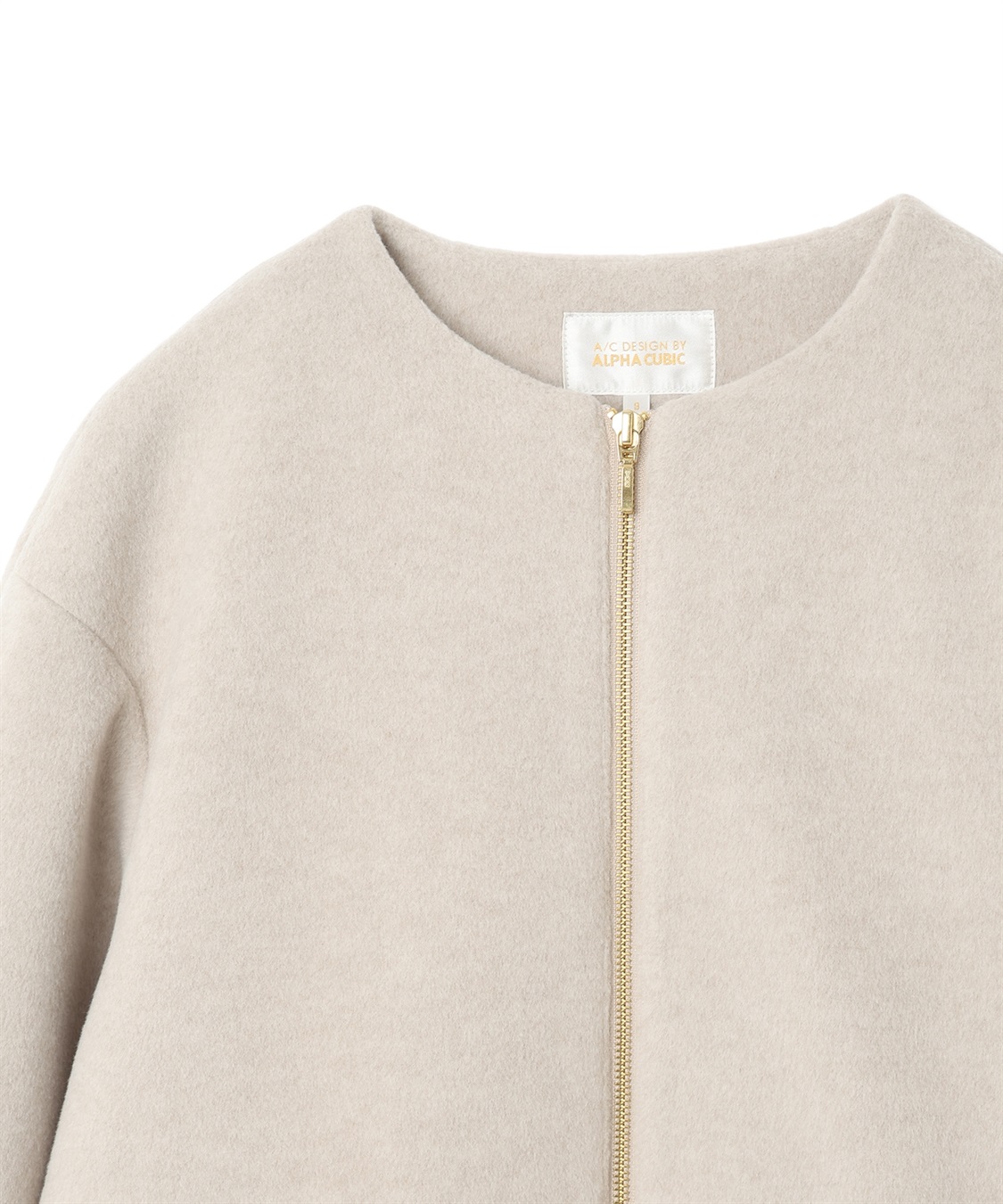 A/C DESIGN BY ALPHA CUBIC ジップギャザーブルゾン_sub_21