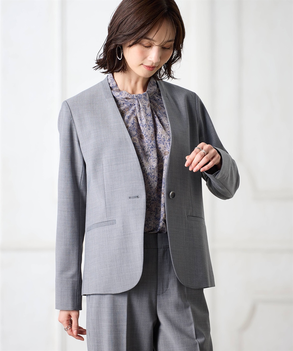 A/C DESIGN BY ALPHA CUBIC カラーレスジャケット【ファーストライン】_sub_3