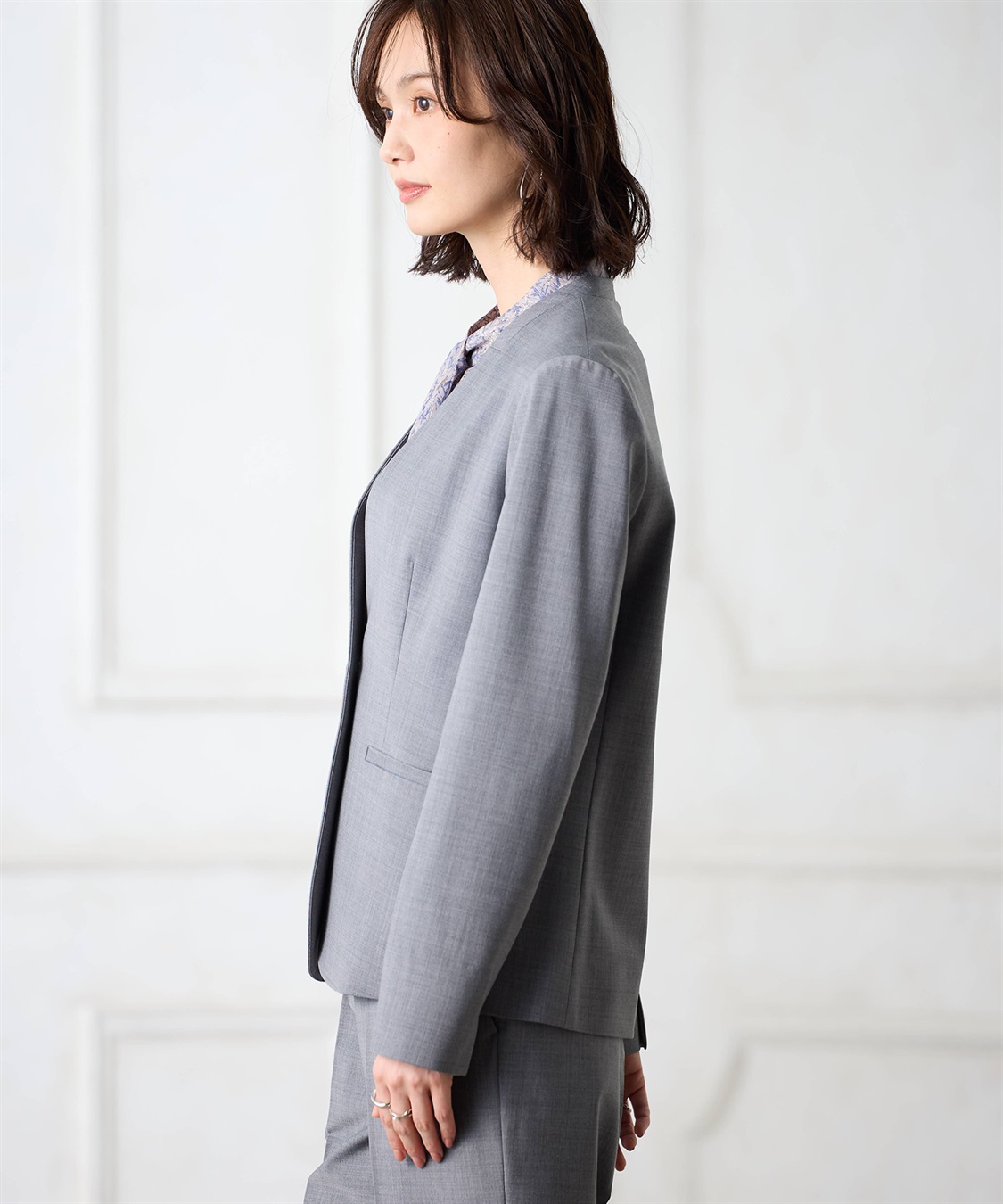 A/C DESIGN BY ALPHA CUBIC カラーレスジャケット【ファーストライン】_sub_4