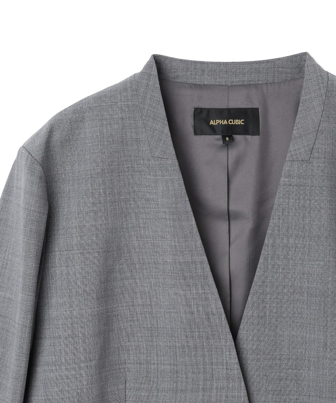 A/C DESIGN BY ALPHA CUBIC カラーレスジャケット【ファーストライン】_sub_24