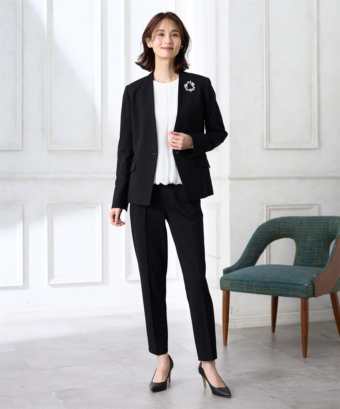 A/C DESIGN BY ALPHA CUBIC 【アルファブリック】カラーレスジャケット【セットアップ対応】_sub_9