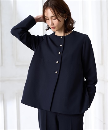 A/C DESIGN BY ALPHA CUBIC ペプラムジャケット【セットアップ対応】_subthumb_2