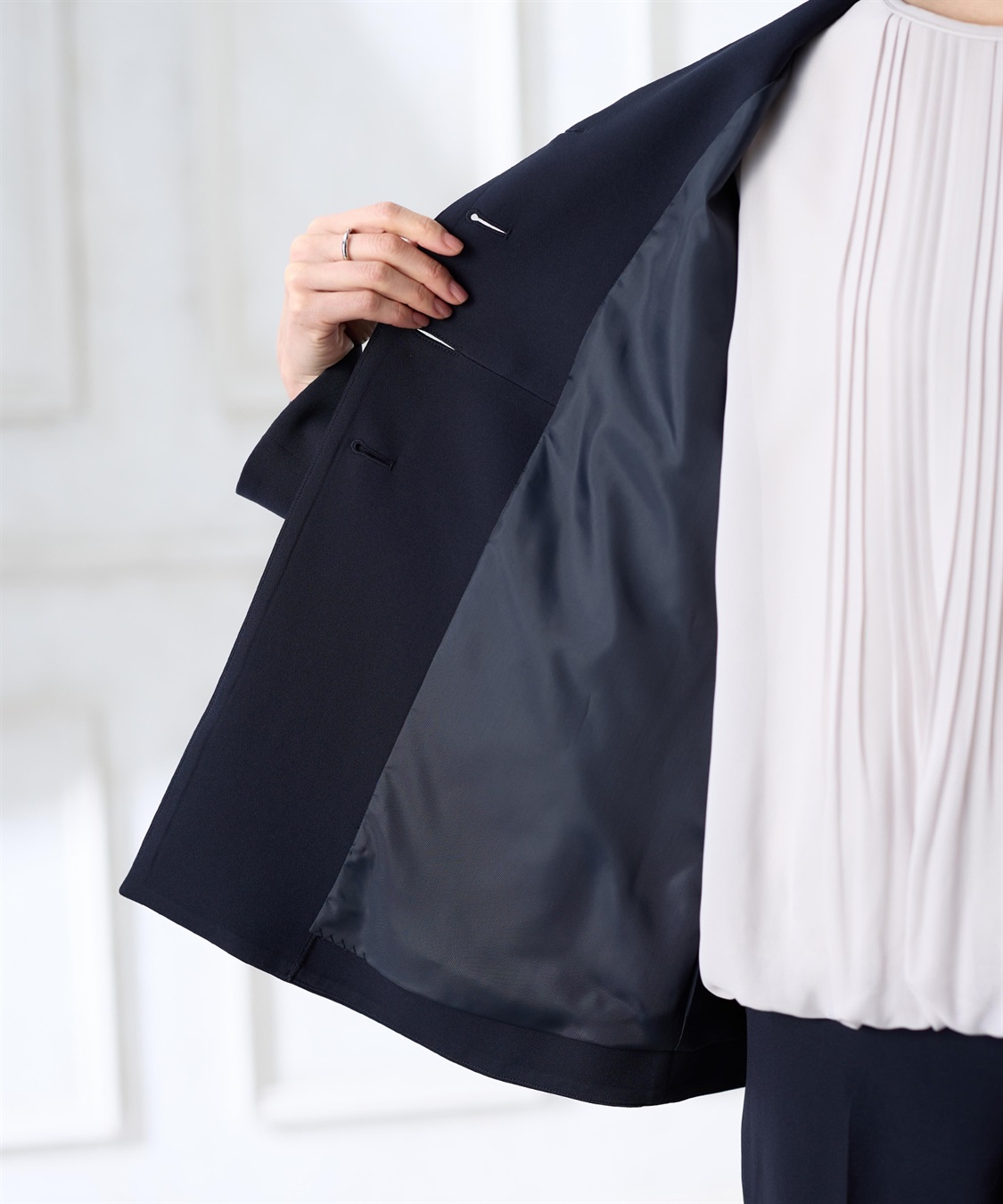 A/C DESIGN BY ALPHA CUBIC ペプラムジャケット【セットアップ対応】_sub_19