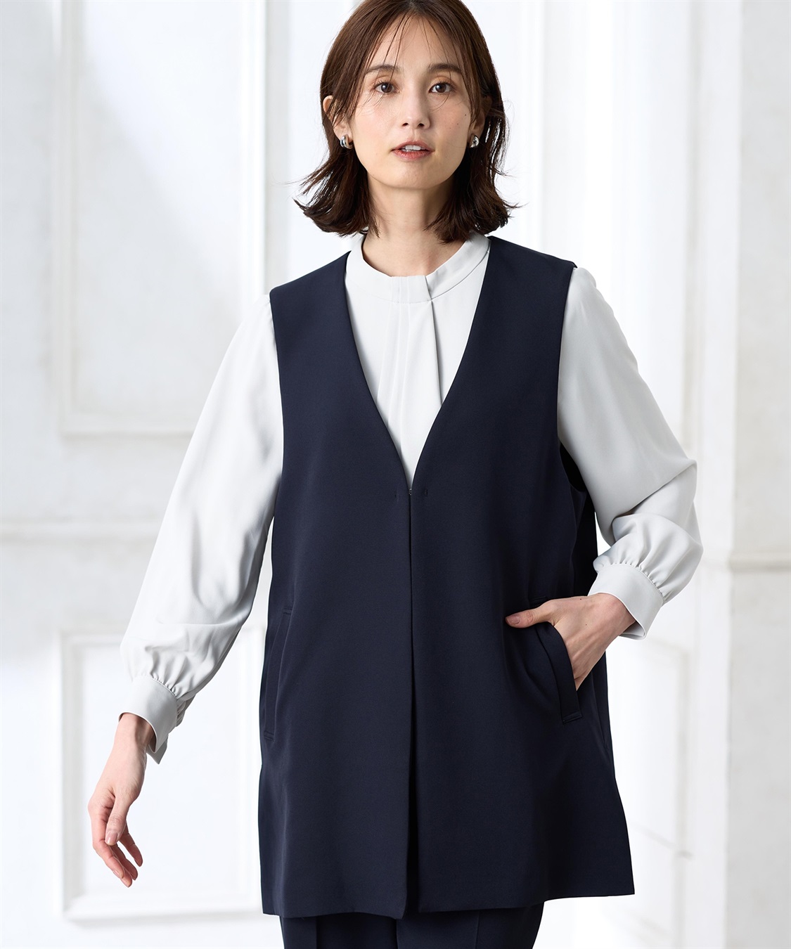 A/C DESIGN BY ALPHA CUBIC ジレジャケット【セットアップ対応】_sub_1