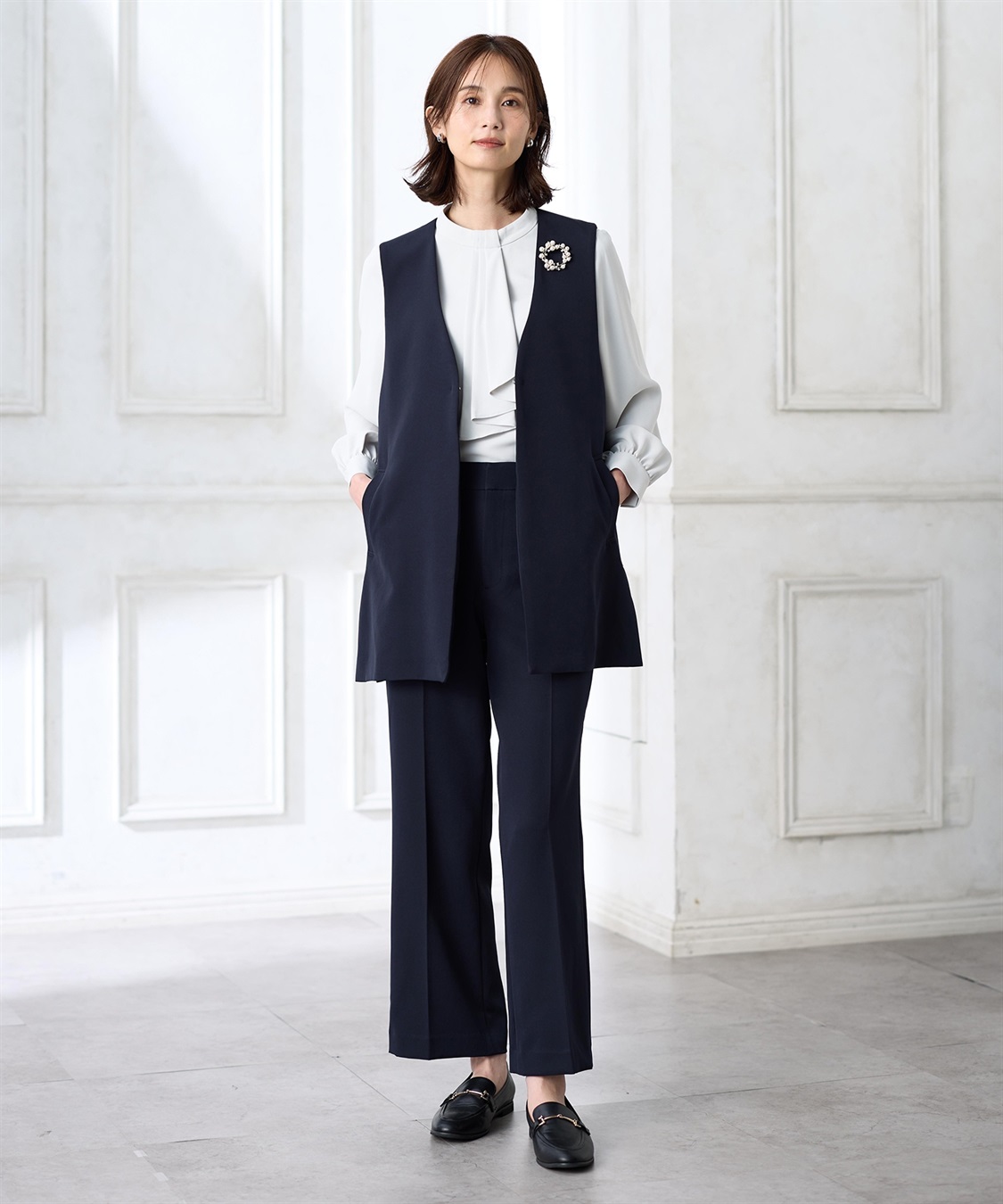 A/C DESIGN BY ALPHA CUBIC ジレジャケット【セットアップ対応】_sub_7