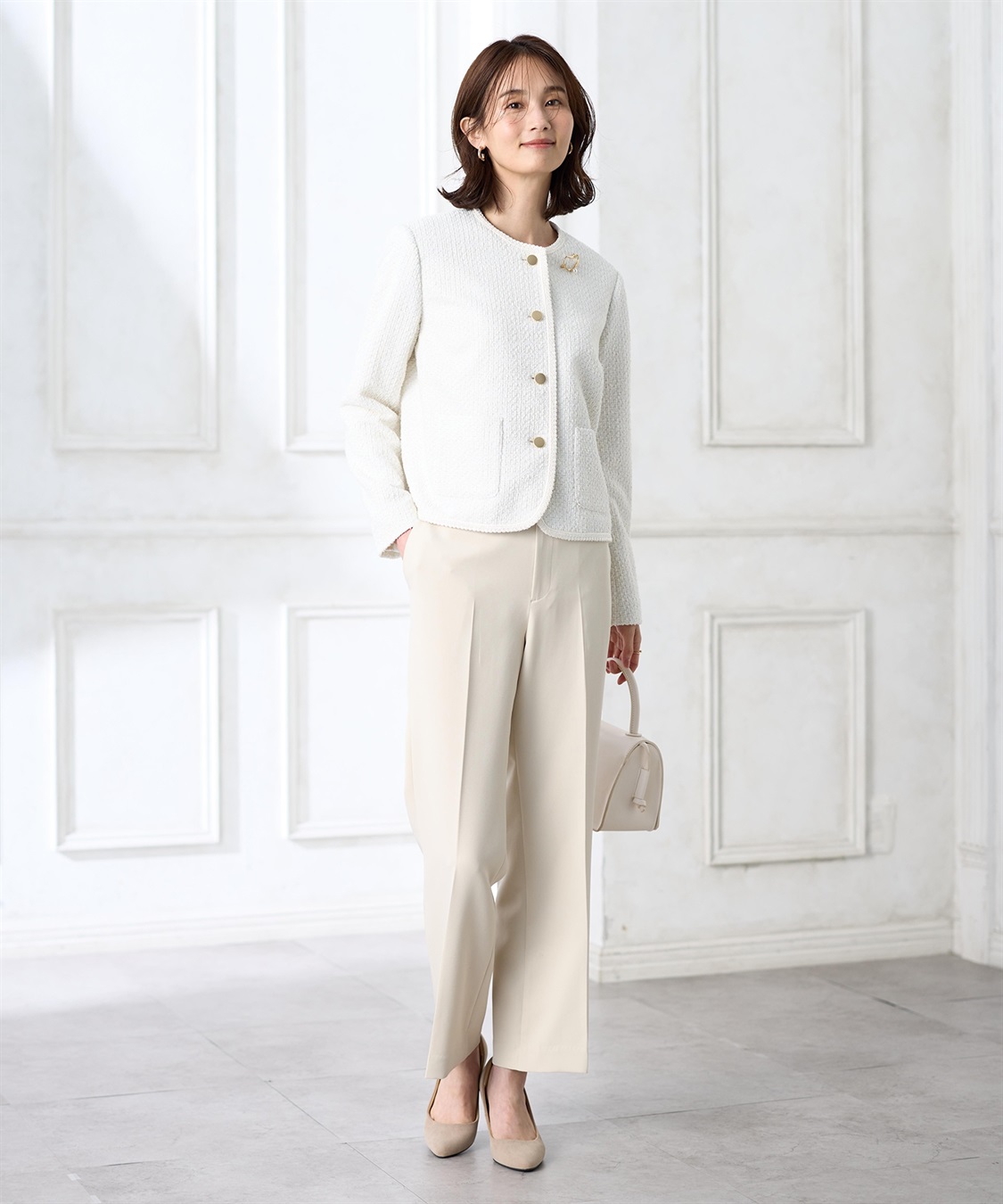 A/C DESIGN BY ALPHA CUBIC ツイードジャケット_sub_9