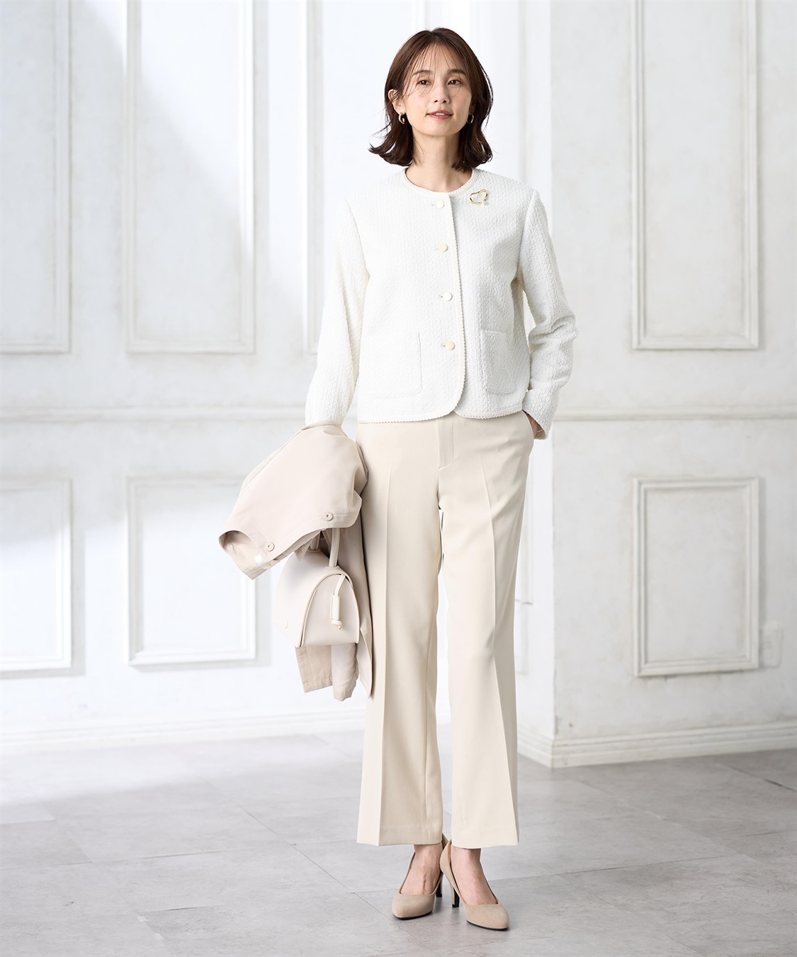 A/C DESIGN BY ALPHA CUBIC ツイードジャケット_sub_10