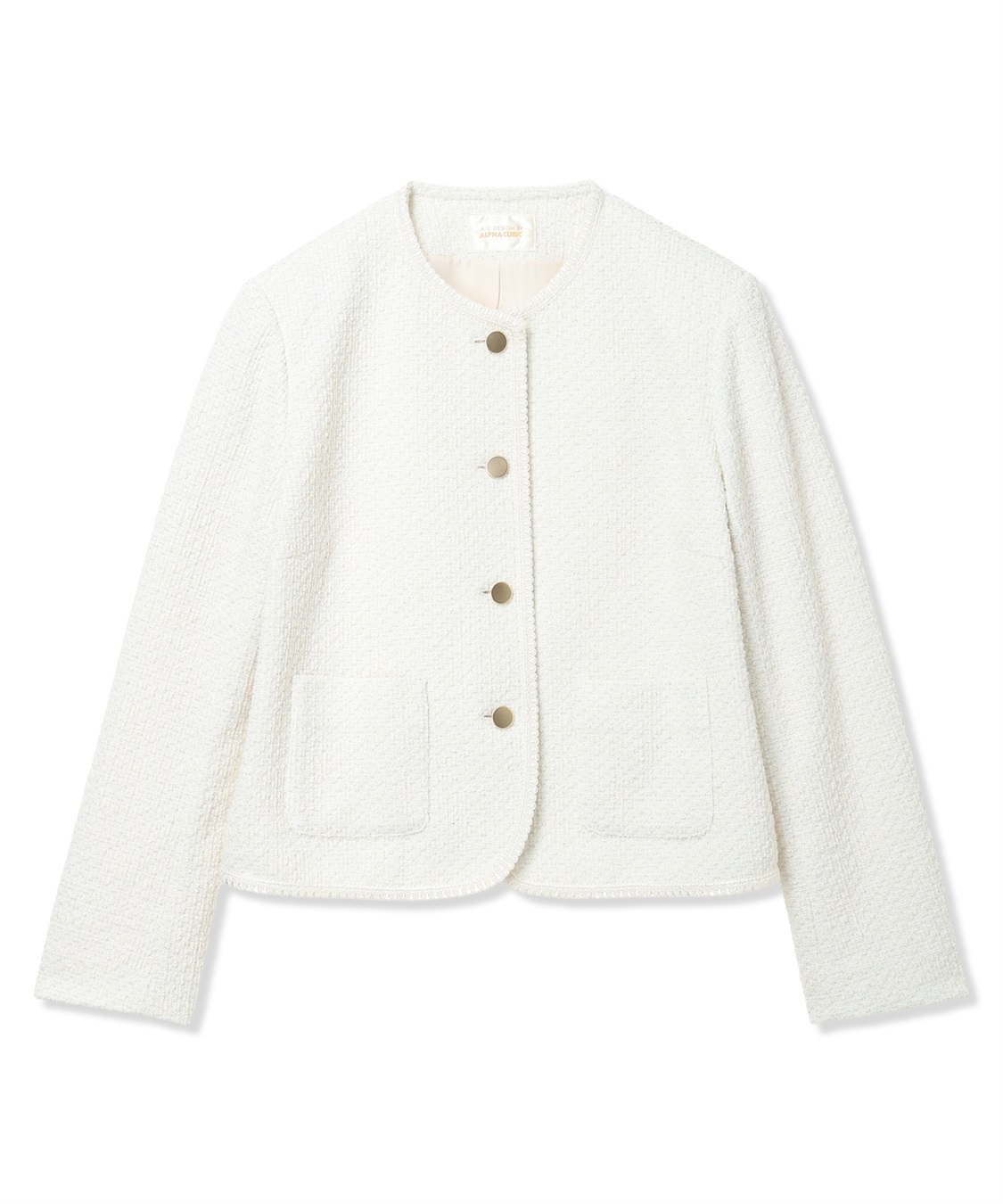 A/C DESIGN BY ALPHA CUBIC ツイードジャケット_sub_13