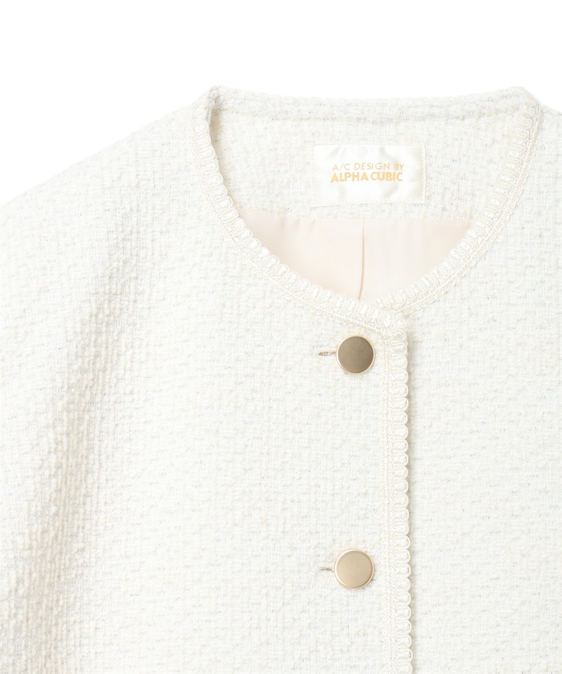 A/C DESIGN BY ALPHA CUBIC ツイードジャケット_sub_15