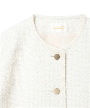 A/C DESIGN BY ALPHA CUBIC ツイードジャケット_subthumb_15