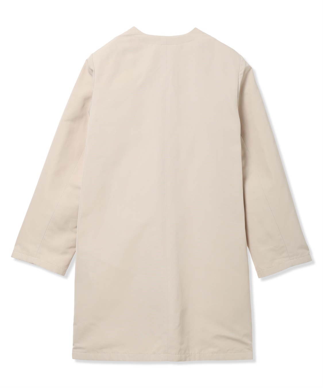 A/C DESIGN BY ALPHA CUBIC スーパーウォームグログランノーカラーコート【はっ水・軽量】_sub_9