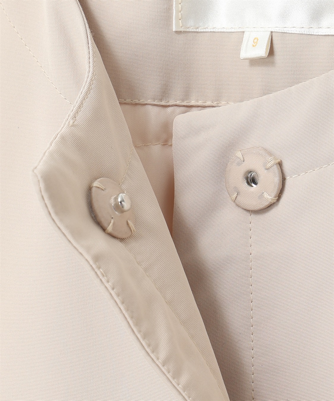 A/C DESIGN BY ALPHA CUBIC スーパーウォームグログランノーカラーコート【はっ水・軽量】_sub_14