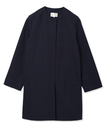 A/C DESIGN BY ALPHA CUBIC スーパーウォームグログランノーカラーコート【はっ水・軽量】_subthumb_20