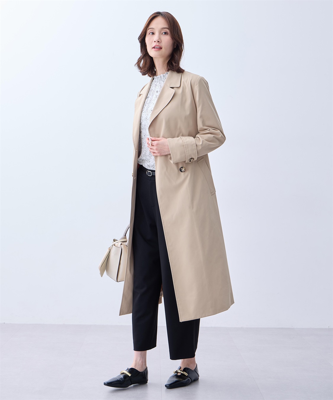 A/C DESIGN BY ALPHA CUBIC トレンチコート_sub_3