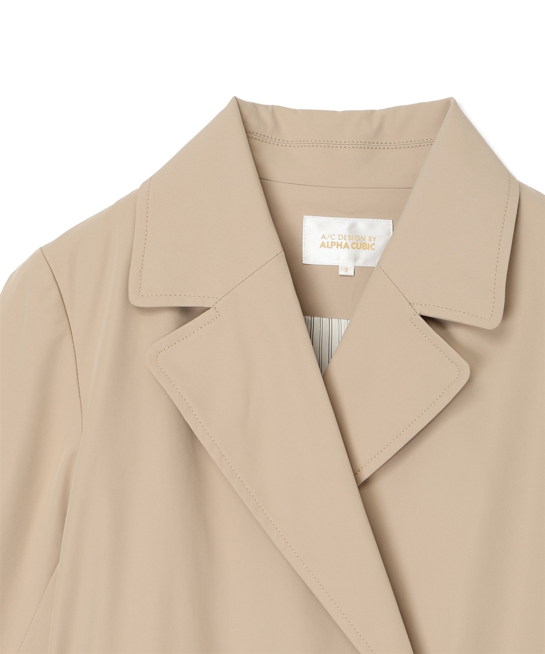 A/C DESIGN BY ALPHA CUBIC トレンチコート_sub_8