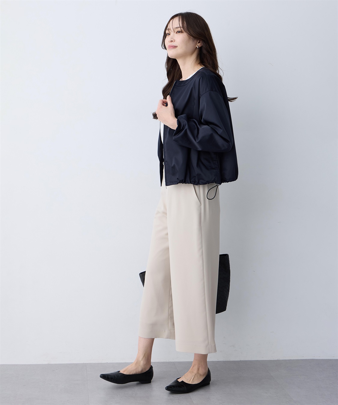 A/C DESIGN BY ALPHA CUBIC ノーカラーブルゾン_sub_11