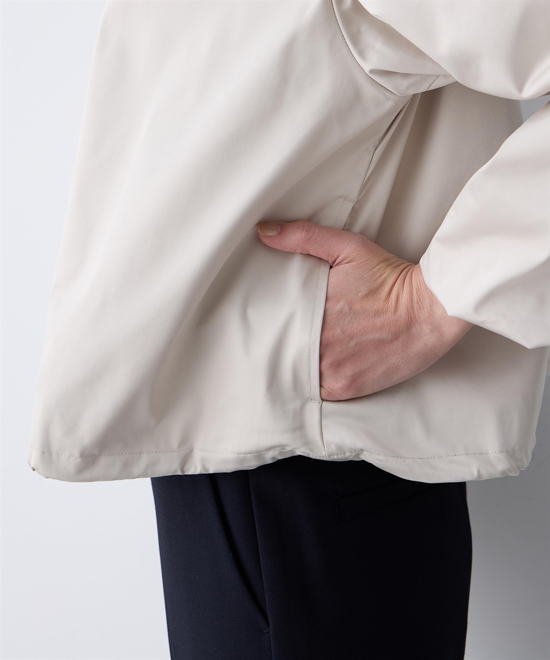 A/C DESIGN BY ALPHA CUBIC ノーカラーブルゾン_sub_17