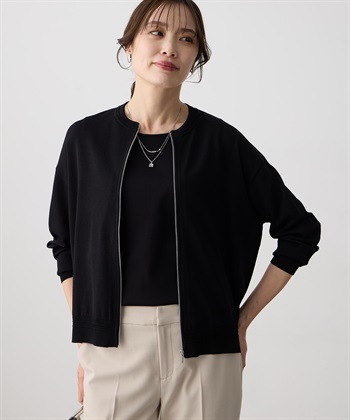 A/C DESIGN BY ALPHA CUBIC ジップアップブルゾン【接触冷感・UVカット・ウォッシャブル・毛玉になりにくい】_subthumb_5