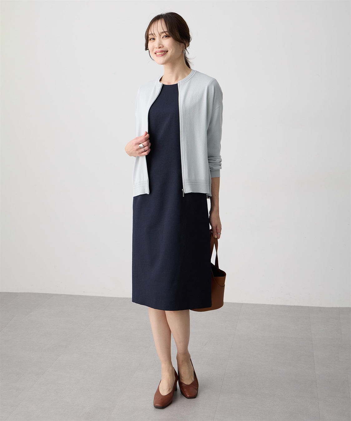 A/C DESIGN BY ALPHA CUBIC ジップアップブルゾン【接触冷感・UVカット・ウォッシャブル・毛玉になりにくい】_sub_18